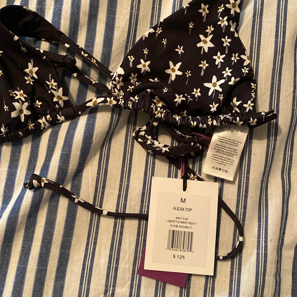 Onia Starry Night Bikini Top $125 - Picture 6 of 7